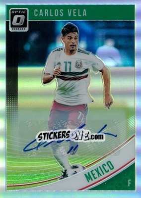 Sticker Carlos Vela - Donruss Soccer 2018-2019 n. OA-148 - Panini