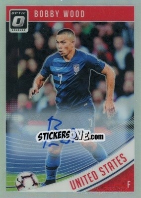 Sticker Bobby Wood - Donruss Soccer 2018-2019 n. OA-169 - Panini