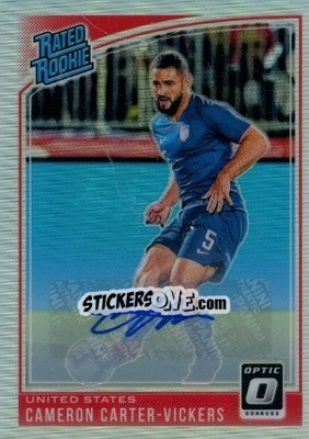 Sticker Cameron Carter-Vickers - Donruss Soccer 2018-2019 n. OA-197 - Panini