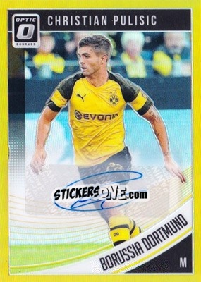 Sticker Christian Pulisic - Donruss Soccer 2018-2019 n. AO-66g - Panini