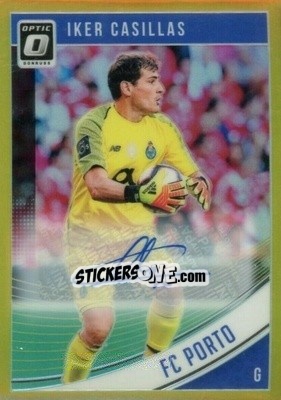 Sticker Iker Casillas - Donruss Soccer 2018-2019 n. AO-79g - Panini
