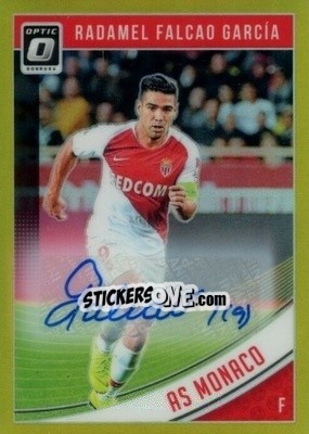 Sticker Radamel Falcao Garcia - Donruss Soccer 2018-2019 n. AO-80g - Panini