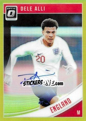 Sticker Dele Alli - Donruss Soccer 2018-2019 n. AO-125g - Panini