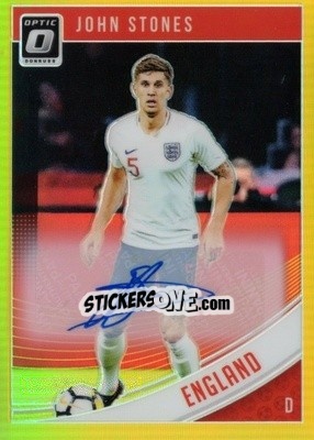 Figurina John Stones - Donruss Soccer 2018-2019 - Panini