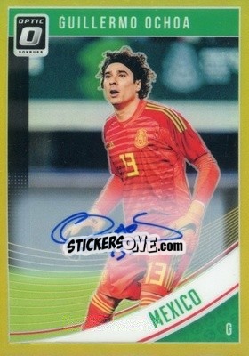 Sticker Guillermo Ochoa - Donruss Soccer 2018-2019 n. AO-153g - Panini