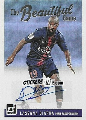 Figurina Lassana Diarra - Donruss Soccer 2018-2019 - Panini