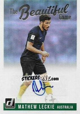 Sticker Mathew Leckie - Donruss Soccer 2018-2019 n. BG-3 - Panini