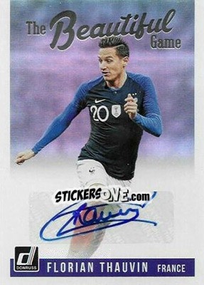 Sticker Florian Thauvin - Donruss Soccer 2018-2019 n. BG-5 - Panini
