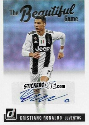 Sticker Cristiano Ronaldo - Donruss Soccer 2018-2019 n. BG-8 - Panini