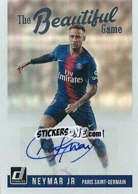 Sticker Neymar Jr - Donruss Soccer 2018-2019 n. BG-9 - Panini