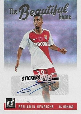 Figurina Benjamin Henrichs - Donruss Soccer 2018-2019 - Panini