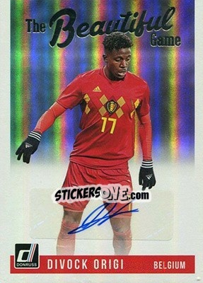 Sticker Divock Origi - Donruss Soccer 2018-2019 - Panini