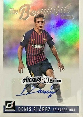Sticker Denis Suarez - Donruss Soccer 2018-2019 - Panini