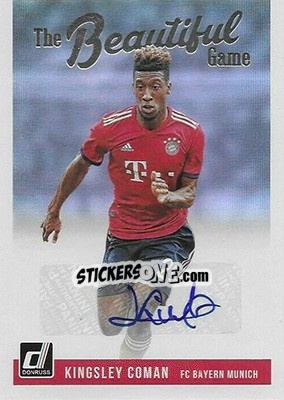 Cromo Kingsley Coman - Donruss Soccer 2018-2019 - Panini