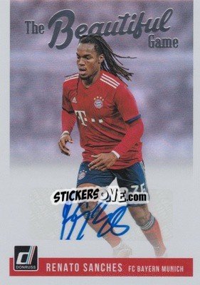 Sticker Renato Sanches - Donruss Soccer 2018-2019 n. BG-19 - Panini