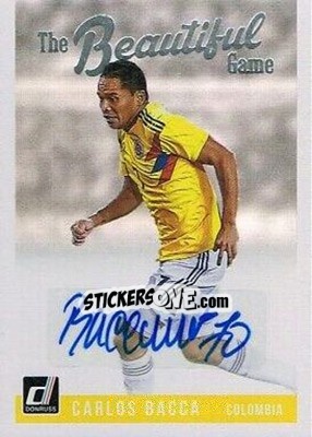 Sticker Carlos Bacca - Donruss Soccer 2018-2019 n. BG-20 - Panini