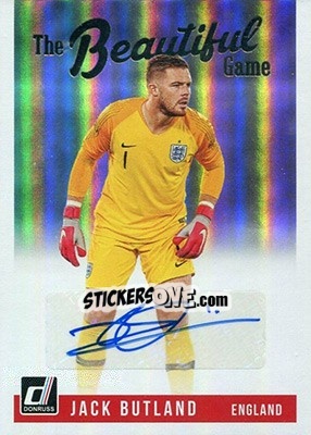 Sticker Jack Butland - Donruss Soccer 2018-2019 n. BG-21 - Panini