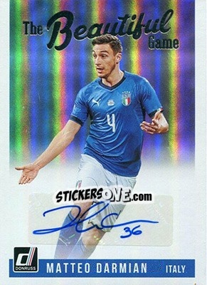 Sticker Matteo Darmian - Donruss Soccer 2018-2019 n. BG-22 - Panini