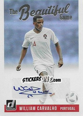 Cromo William Carvalho - Donruss Soccer 2018-2019 - Panini