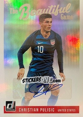 Sticker Christian Pulisic - Donruss Soccer 2018-2019 n. BG-26 - Panini