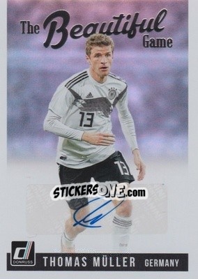 Sticker Thomas Muller - Donruss Soccer 2018-2019 n. BG-27 - Panini