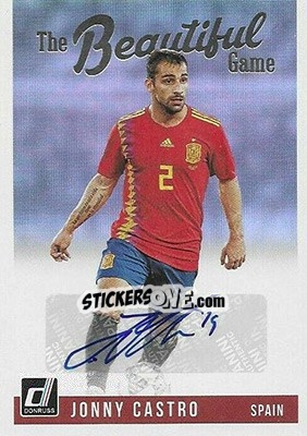 Figurina Jonny Castro - Donruss Soccer 2018-2019 - Panini