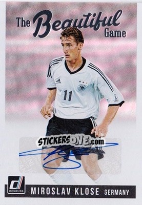 Sticker Miroslav Klose - Donruss Soccer 2018-2019 n. BG-39 - Panini