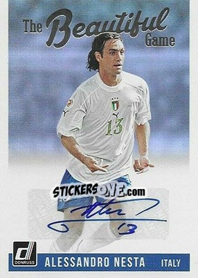 Sticker Alessandro Nesta - Donruss Soccer 2018-2019 n. BG-43 - Panini