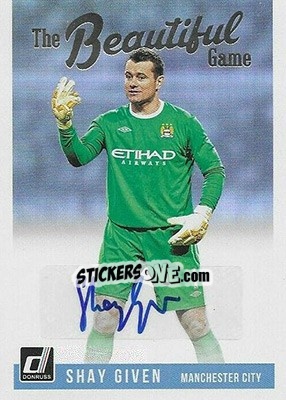 Sticker Shay Given - Donruss Soccer 2018-2019 n. BG-46 - Panini