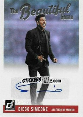 Cromo Diego Simeone - Donruss Soccer 2018-2019 - Panini