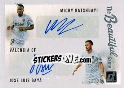 Sticker Jose Luis Gaya / Michy Batshuayi - Donruss Soccer 2018-2019 n. BGD-4 - Panini