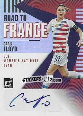 Sticker Carli Lloyd - Donruss Soccer 2018-2019 - Panini
