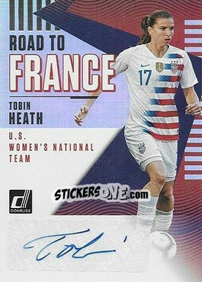 Sticker Tobin Heath - Donruss Soccer 2018-2019 n. RF-11 - Panini