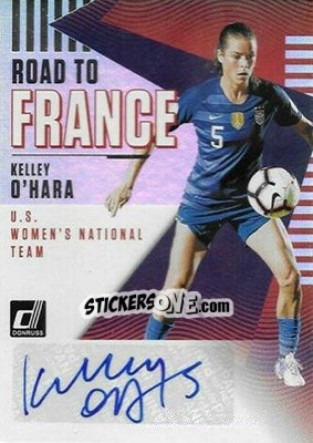 Sticker Kelley O'Hara - Donruss Soccer 2018-2019 n. RF-13 - Panini