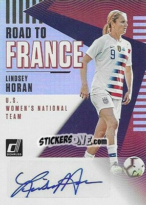 Sticker Lindsey Horan - Donruss Soccer 2018-2019 - Panini