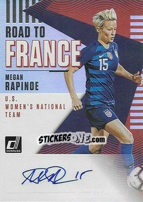 Sticker Megan Rapinoe - Donruss Soccer 2018-2019 - Panini