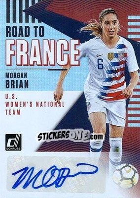 Sticker Morgan Brian - Donruss Soccer 2018-2019 - Panini