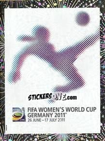 Sticker Official Poster - FIFA Women's World Cup Germany 2011 n. 3 - Panini