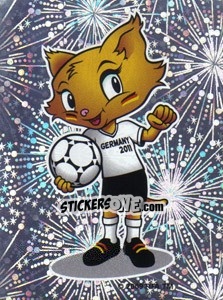 Sticker Official Mascot - FIFA Women's World Cup Germany 2011 - Panini