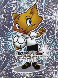 Sticker Official Mascot - FIFA Women's World Cup Germany 2011 n. 6 - Panini
