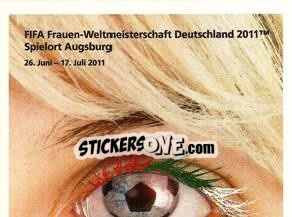 Sticker Augsburg - FIFA Women's World Cup Germany 2011 - Panini