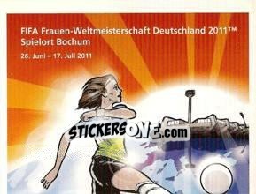 Sticker Bochum - FIFA Women's World Cup Germany 2011 - Panini