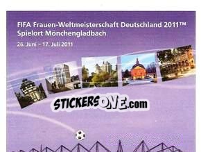 Sticker Monchengladbach - FIFA Women's World Cup Germany 2011 n. 20 - Panini
