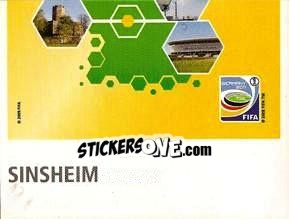 Sticker Sinsheim - FIFA Women's World Cup Germany 2011 - Panini