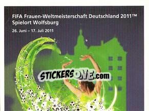 Sticker Wolfsburg - FIFA Women's World Cup Germany 2011 - Panini