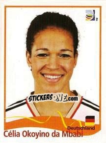 Sticker Celia Okoyino Da Mbabi - FIFA Women's World Cup Germany 2011 - Panini