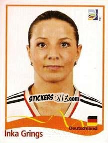 Sticker Inka Grings - FIFA Women's World Cup Germany 2011 - Panini