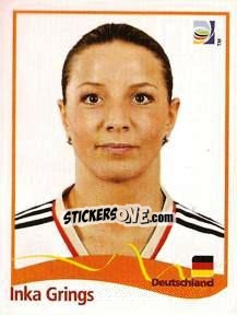 Figurina Inka Grings - FIFA Women's World Cup Germany 2011 - Panini