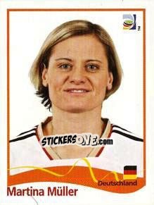 Sticker Martina Muller - FIFA Women's World Cup Germany 2011 - Panini