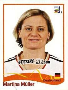 Figurina Martina Muller - FIFA Women's World Cup Germany 2011 - Panini